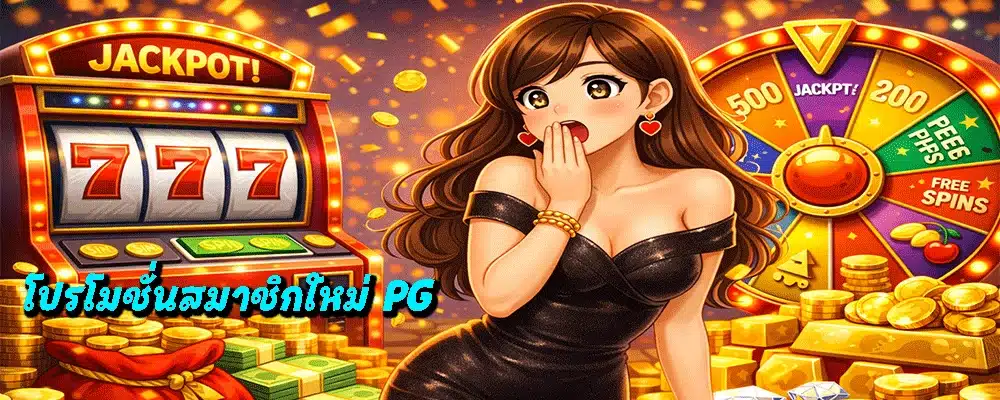 โปรโมชั่นสมาชิกใหม่ PG