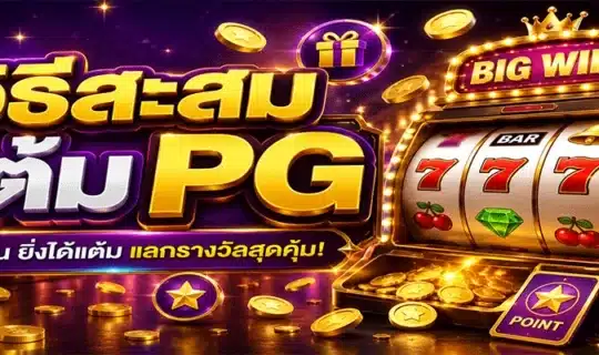 วิธีสะสมแต้ม PG