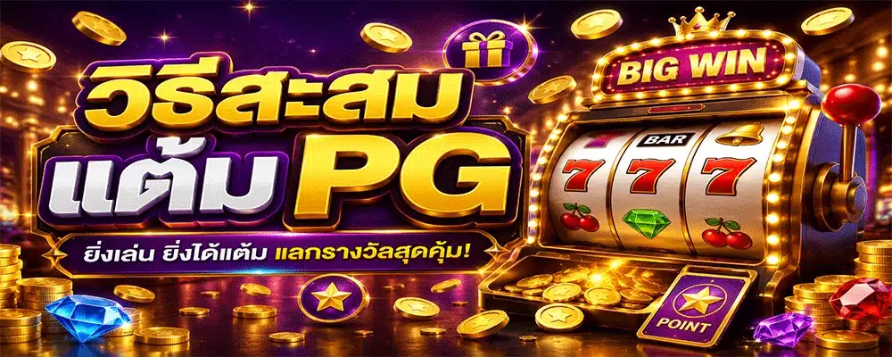 วิธีสะสมแต้ม PG
